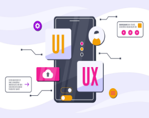 User interface and user experience design illustration